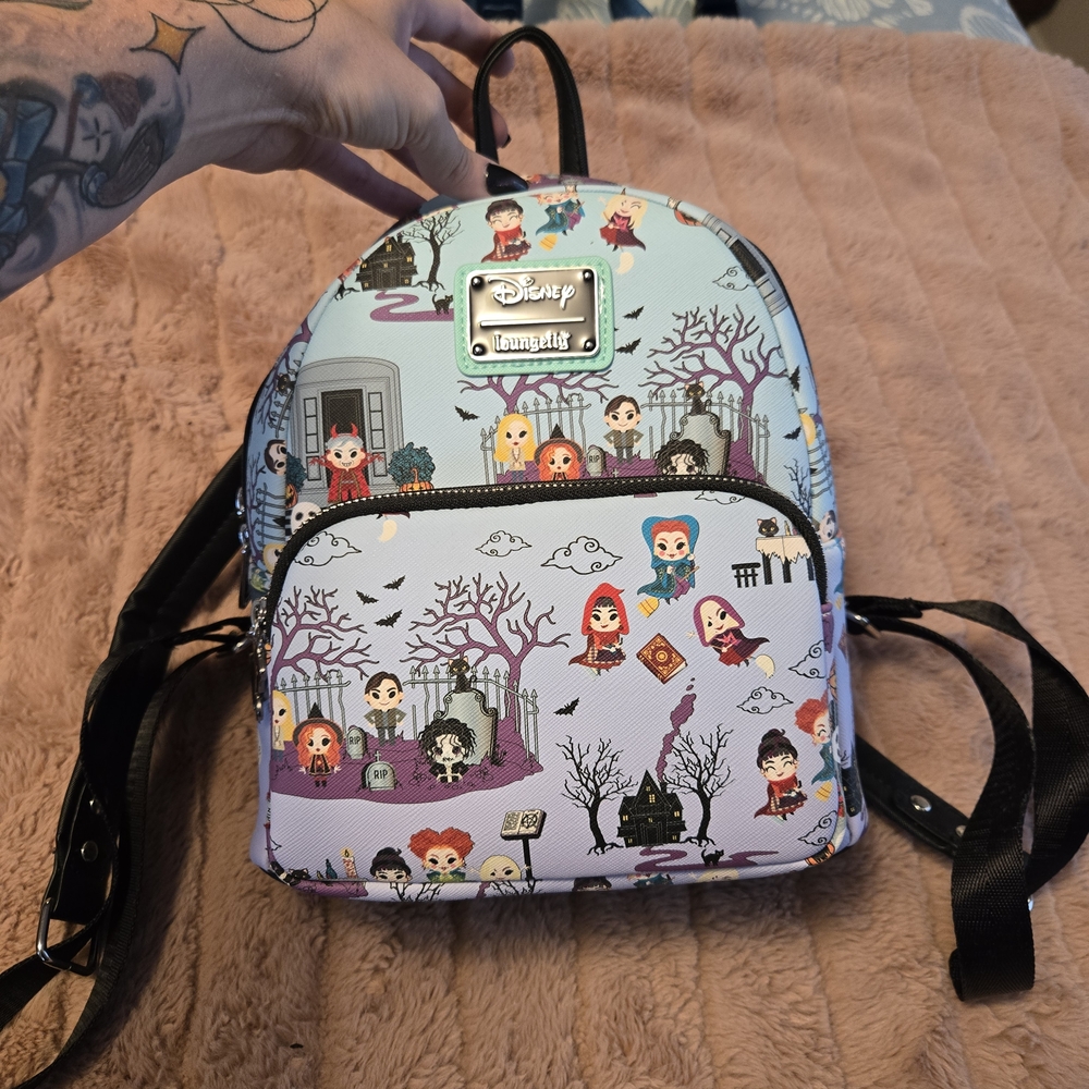 Disney Loungefly Haunted Mansion Mini Backpack